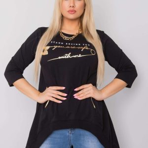 Elvira black blouse