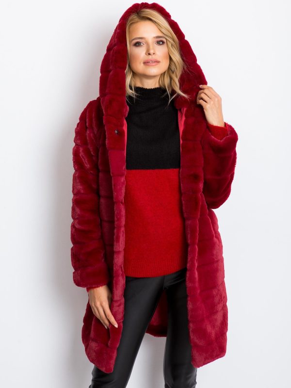 Burgundy Escape Coat