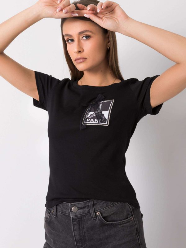 Black T-shirt Fionne