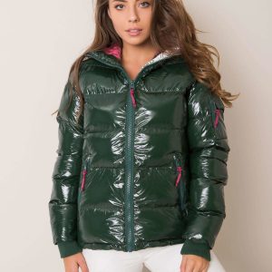 Dark green jacket Andreia SUBLEVEL