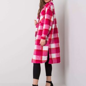 Otranto Pink and White Plaid Shirt