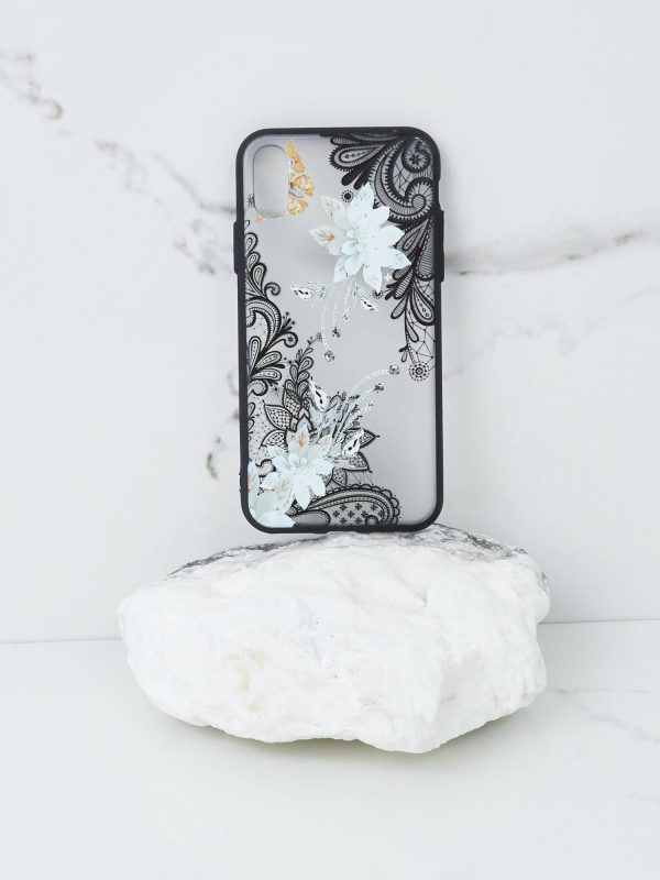 White & Black Case for iPhone X