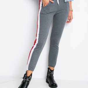 Grey-red Hidden pants