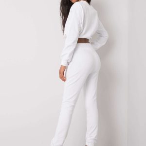 White casual set Laila RUE PARIS