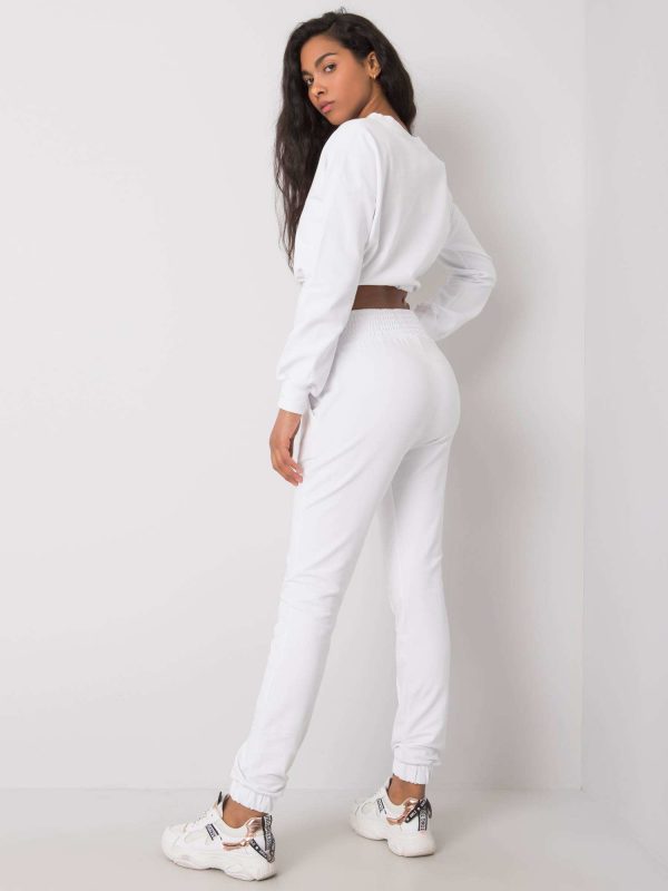 White casual set Laila RUE PARIS