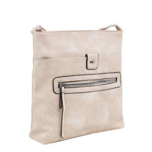 Beige Ladies Shoulder Bag