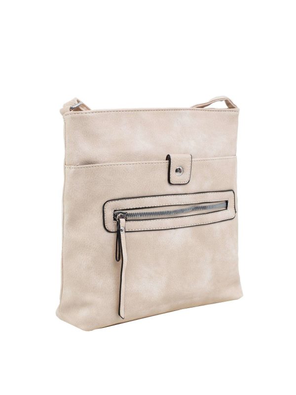 Beige Ladies Shoulder Bag