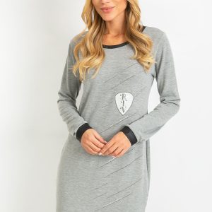 Grey Amour dress