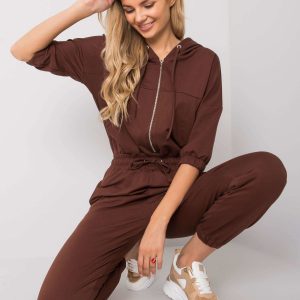 Dark brown sweatsuit Amalia