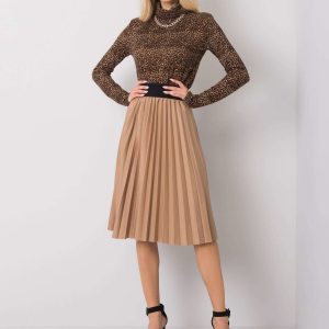 Beige skirt Frilly