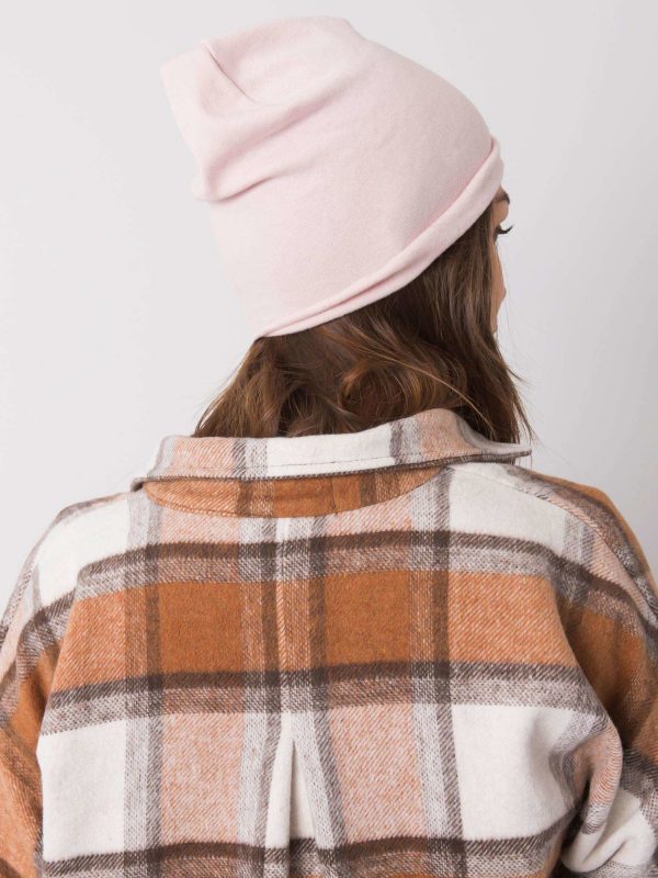 Pale Pink Cotton Hat