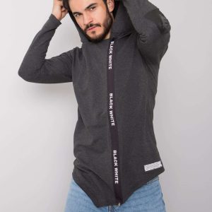 Graphite sweatshirt for men Andy