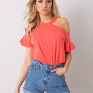 Rosalee Coral Blouse