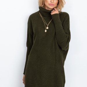 RUE PARIS Khaki Patience sweater