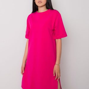 Fuchsia casual dress Mistee RUE PARIS