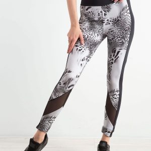 BY O LA LA Grey leggings