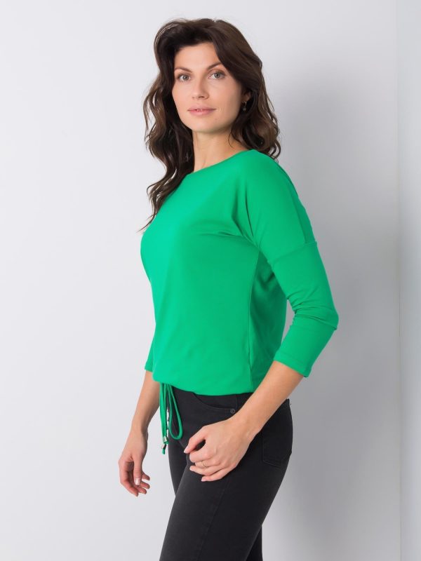 Green blouse Fiona