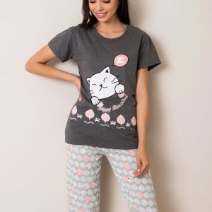 Graphite Mint Printed Women's Pyjamas