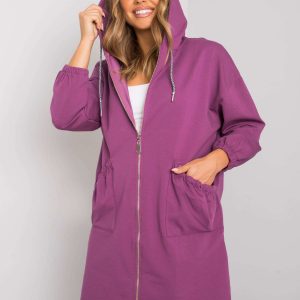 Purple Long Hoodie Ramilya