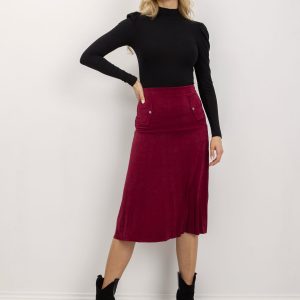 BSL Burgundy skirt