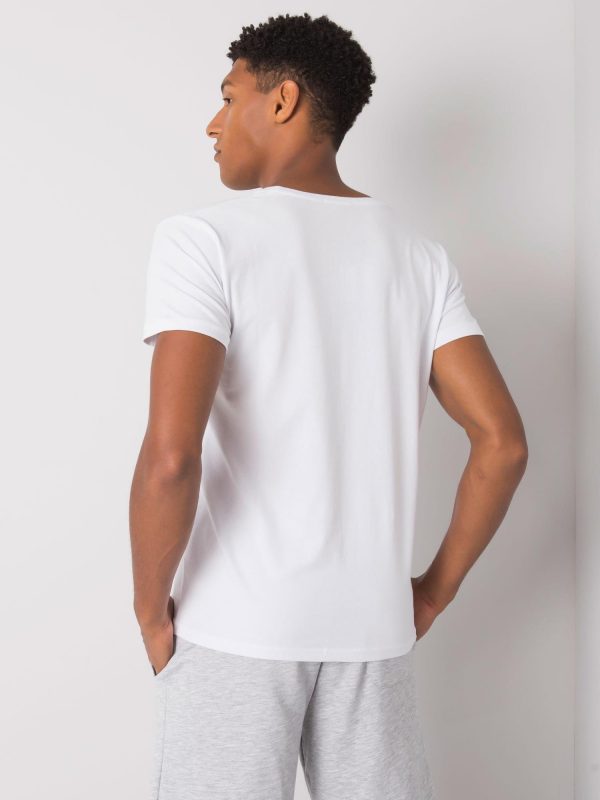 Lawson Cotton Men's White T-Shirt