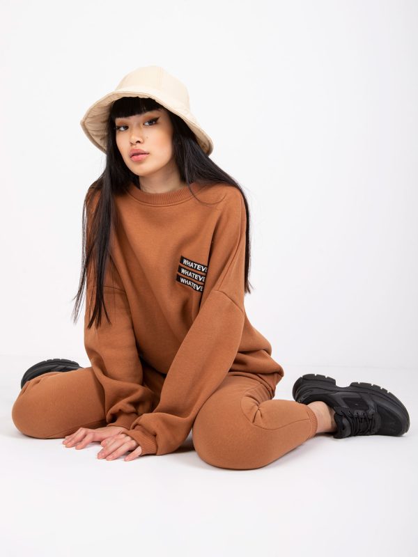 Light Brown Two Piece Bradford Tracksuit Set