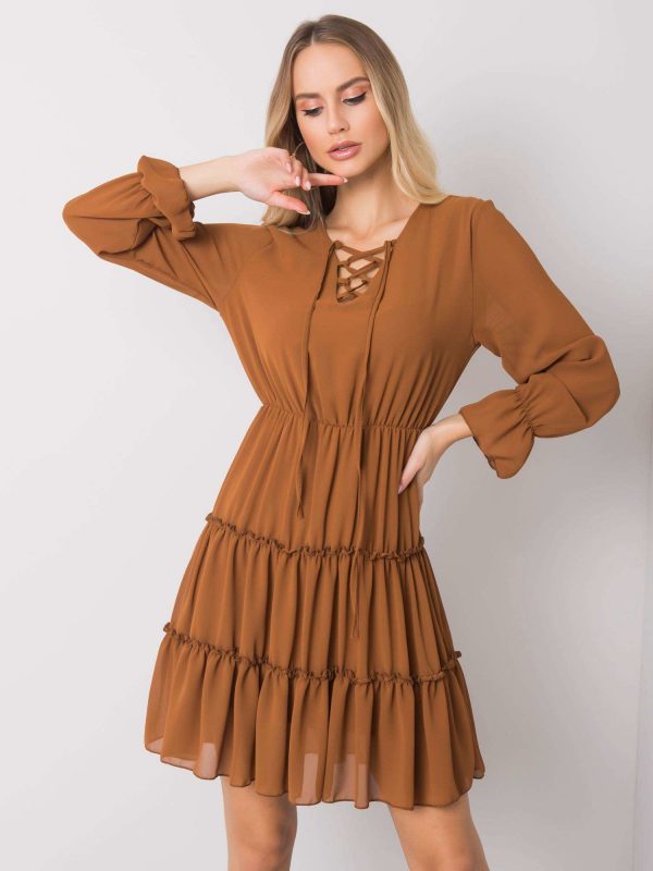 Light brown Yana dress