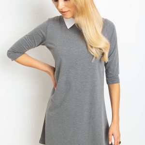 Dark Grey Poppy Dress