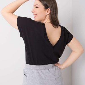 Black T-shirt plus size Beverly