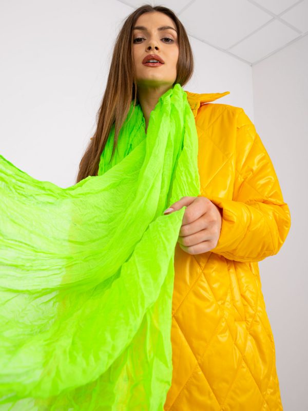 Fluo green viscose sling