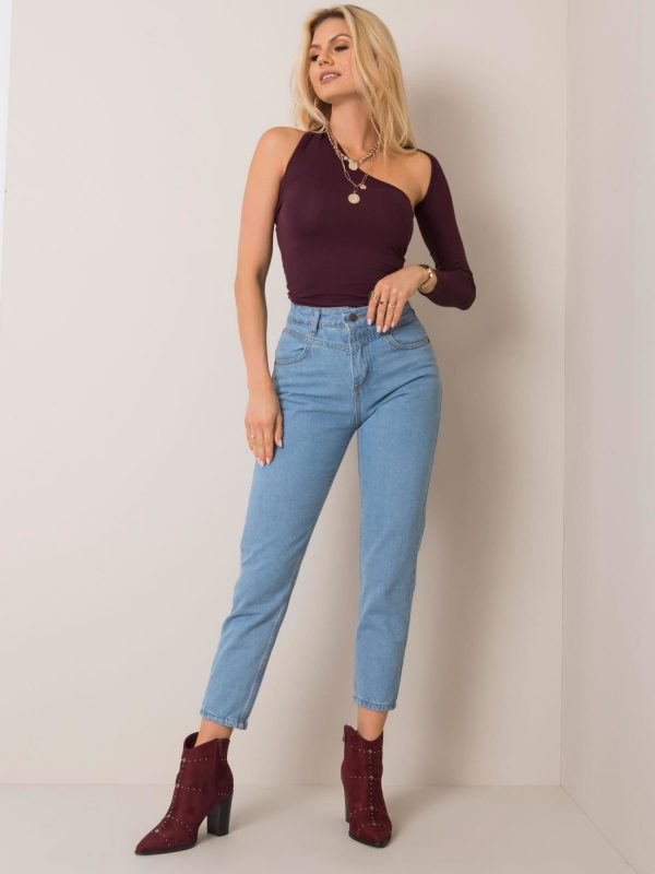 Corrine RUE PARIS light blue jeans