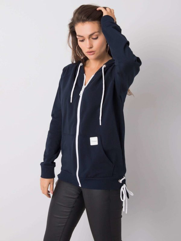 Navy blue Laurenn sweatshirt