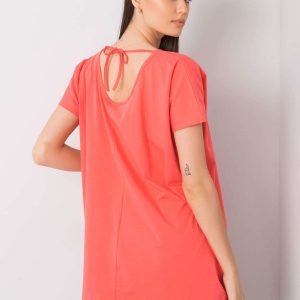 Gilda Coral Casual Blouse