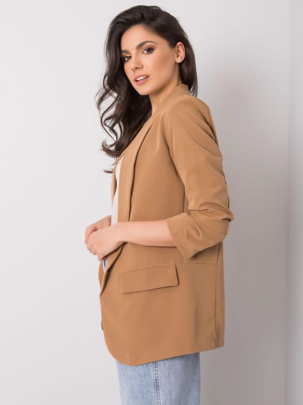 Women's camel jacket Eva OCH BELLA