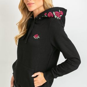 Black sweatshirt Rose