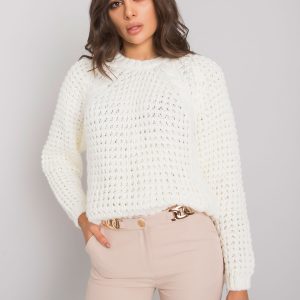 Ecru sweater with wool Jacksonville RUE PARIS