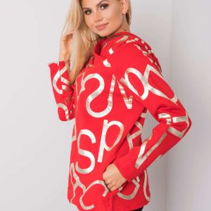 Francine Red Sweatshirt