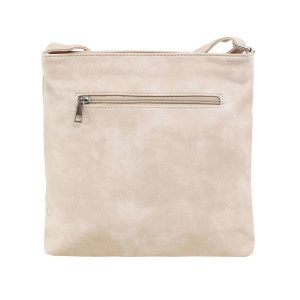 Beige bag with decorative pocket