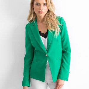 Silky Green Blazer