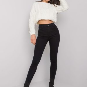 Black Fit High Waist Jeans Marshall