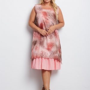 Pink Plus Size Wyoming Dress