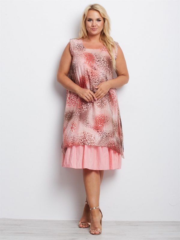 Pink Plus Size Wyoming Dress