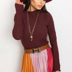 RUE PARIS Blair's burgundy blouse