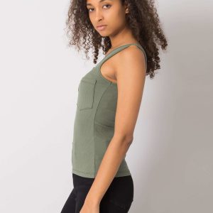 Green top with Rosalind pockets