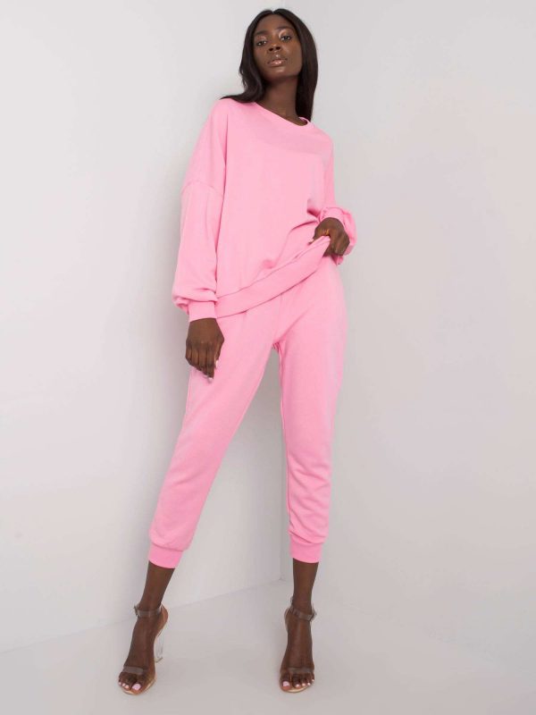 Pink sweatsuit set Amandine