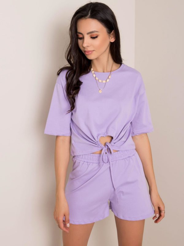 Union RUE PARIS lilac set