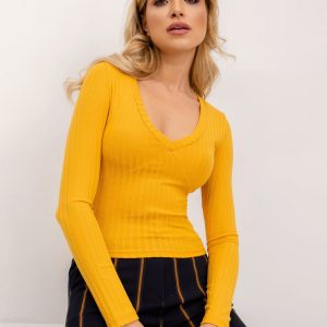 BSL Women's mustard blouse