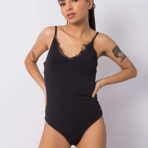 Black Bodysuit Savannah RUE PARIS