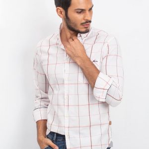 Ecru Men's Shirt Hidden