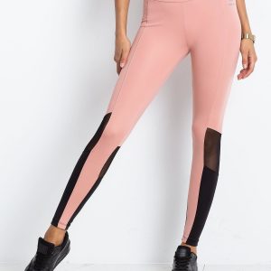 TOMMY LIFE Dirty Pink Sports Leggings